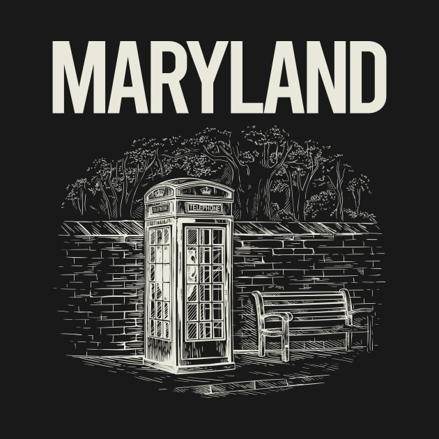 Vintage Phone Booth Maryland by rosenbaumquinton52