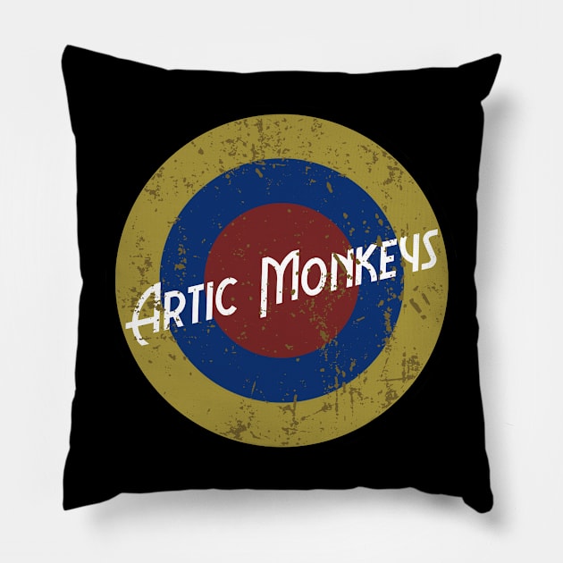 Artic Monkeys Pillow by Money Making Apparel