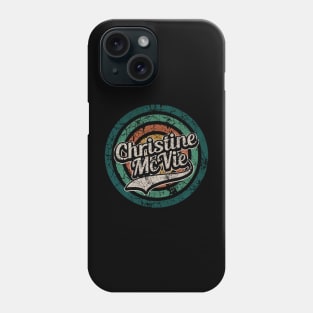 Christine McVie // Retro Circle Crack Vintage Phone Case