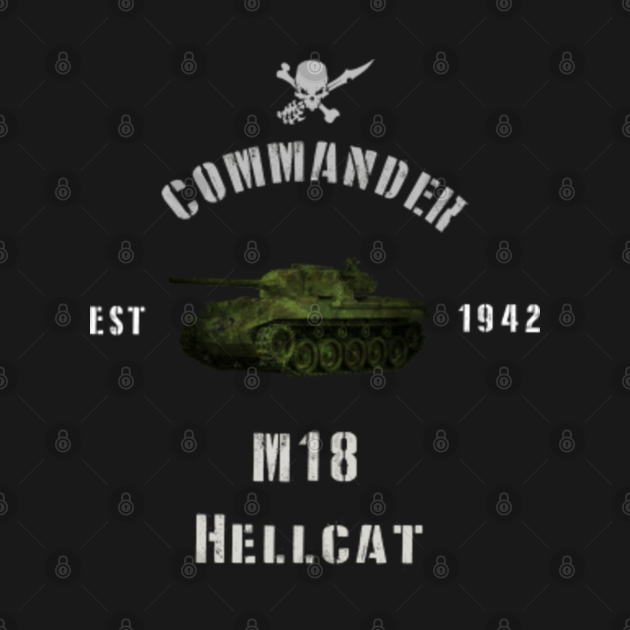 Discover Commander-hellcat - World Of Tanks - T-Shirt