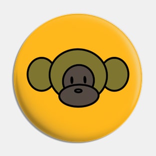 Random Doodles - Monkey Pin