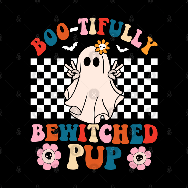 Creepy Canine Crew Dog Witch Halloween by Rosemat