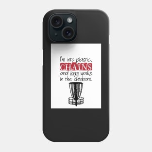 Disc Golf Chains Phone Case