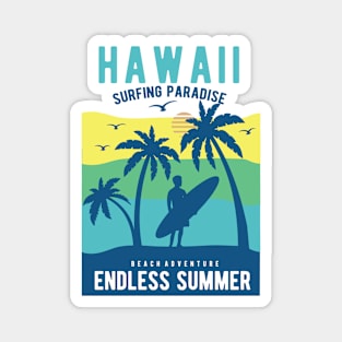 HAWAII Surfing Paradise Magnet