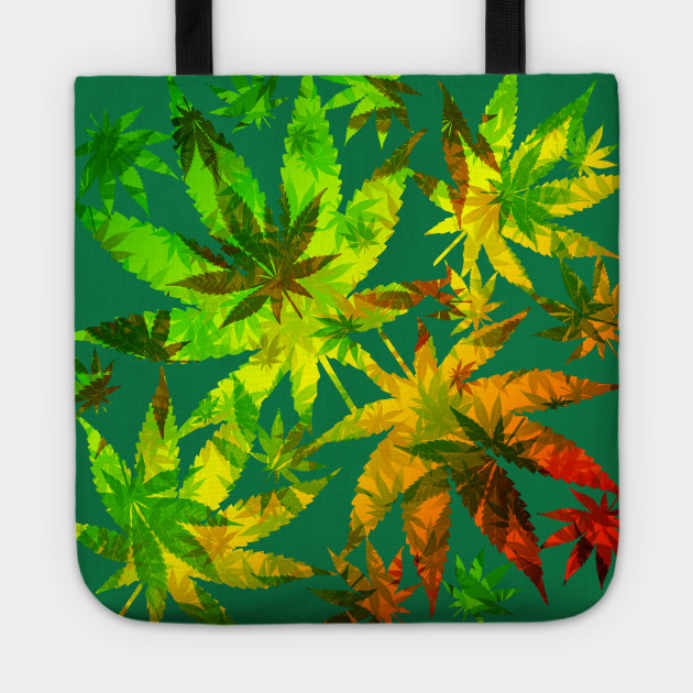 Marijuana Cannabis Leaves Pattern
