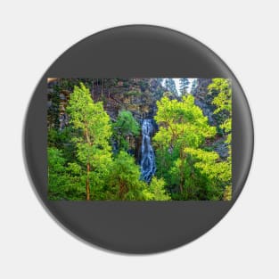 Bridal Veil Falls in Spearfish Canyon Pin