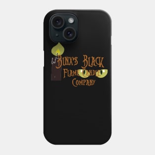 Binx's black Candle Company Phone Case