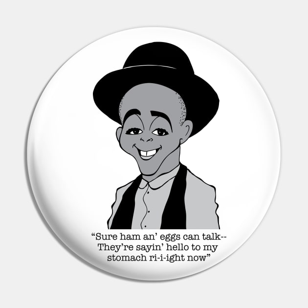 Stymie character and member Our Gang The Little Rascals Pin by cartoonistguy