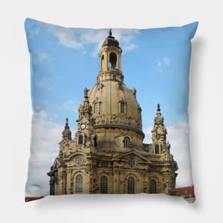 Dresden Germany sightseeing trip photography from city scape Europe trip Pillow