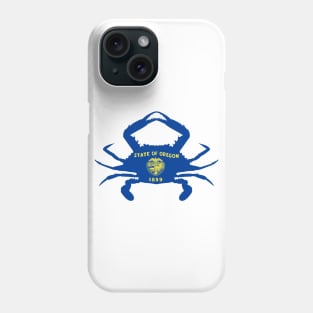 Oregon Crab Flag Phone Case