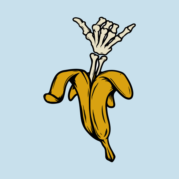 Disover banana bones - Banana - T-Shirt