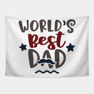 World's Best Dad Tapestry