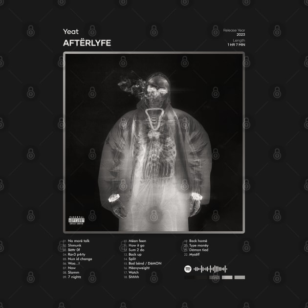 Yeat - AftërLyfe Tracklist Album by 80sRetro