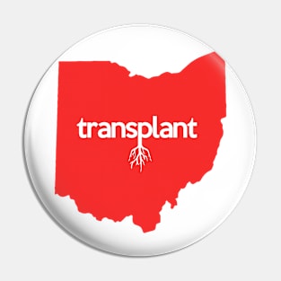 Ohio Transplant OH Red Pin