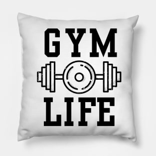 Gym Life Barbell Fitness Set Pillow