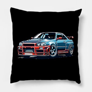 Nissan Skyline R34 Pillow