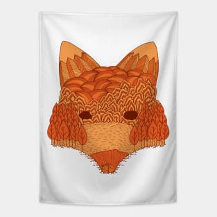 Where The Fox Hides Tapestry