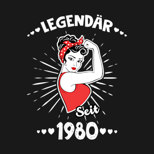 A legend was born in 1980 T-Shirt