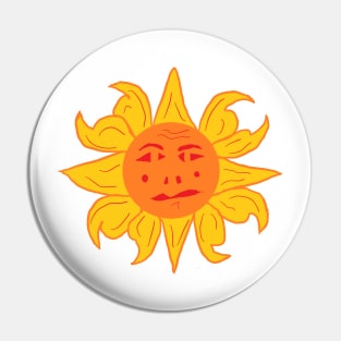 Spanish Sun. A funny, pretty, beautiful, cute, sun design. Pin