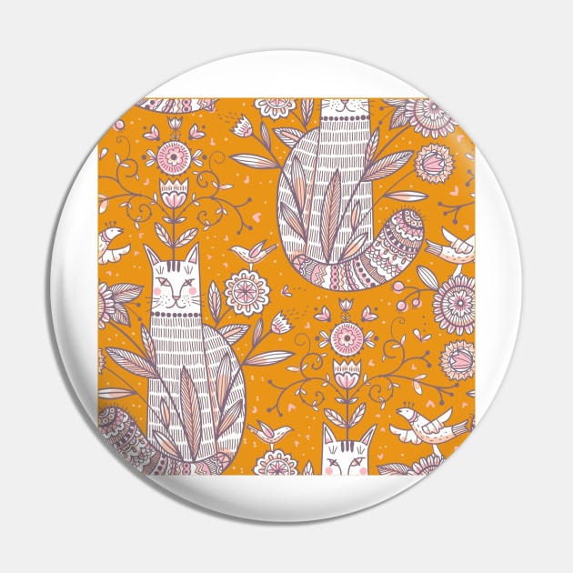 International Cat Day Pin by Pris25