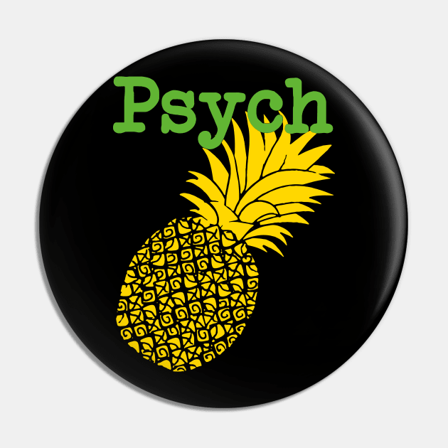 Minimalist Psych Tv Show Pin by Fauzi ini senggol dong