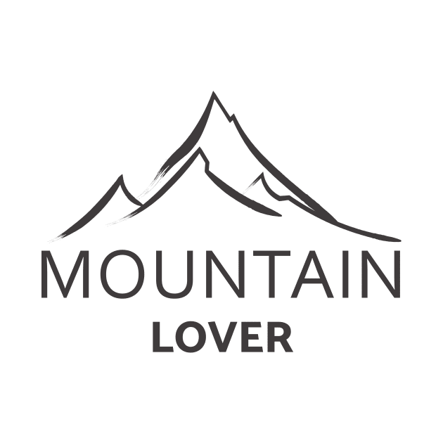 Mountain Lover by Double You Store