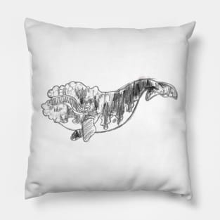 North Atlantic Right Whale Pillow