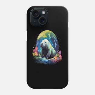 Manatee Earth Day Phone Case