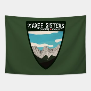 The Three Sisters - Canmore, Alberta Tapestry