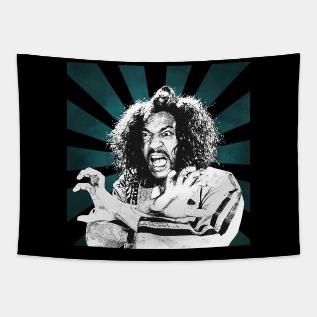 Shonuff II Retro Pixel II 70s Tapestry by Simple Craft Shop