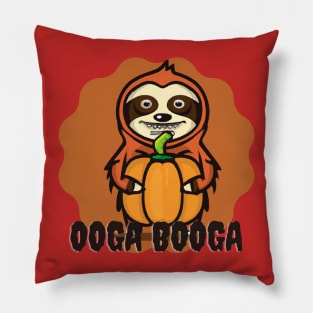 Ooga Booga Halloween Pillow