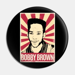 Retro Vintage Bobby Brown 80s Pin