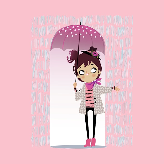 Rain Girl by EveFarb