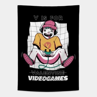 V is for Videogames Tapestry