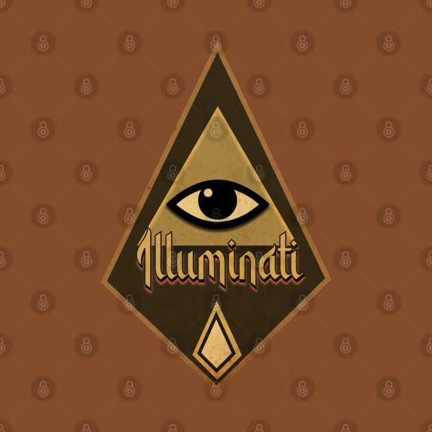 Illuminati God by CTShirts