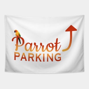 Parrot Parking - Sun Conure Tapestry