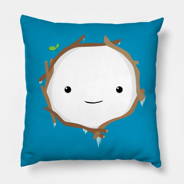 Snow Golem Pillow by LAckas