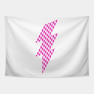 Pink power Thunderbolt Tapestry