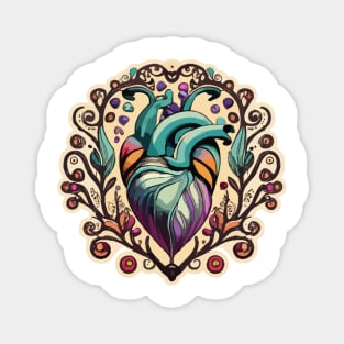 Coeur Nouveau Magnet