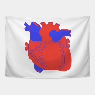 Human Heart Simple Tapestry