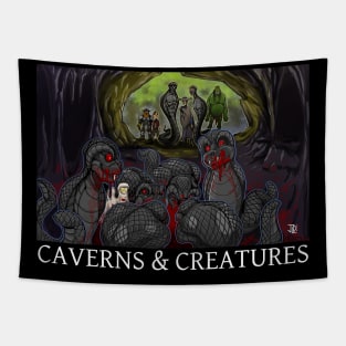 Caverns & Creatures: Naga Please Tapestry