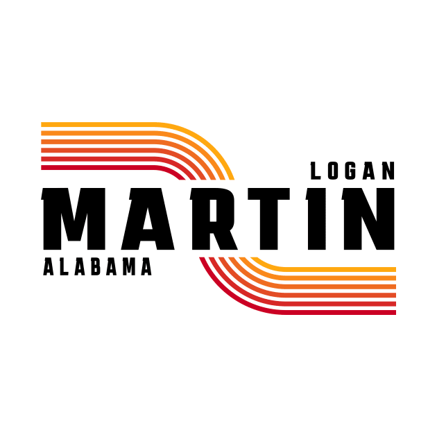 Logan Martin 80's Retro by Alabama Lake Life