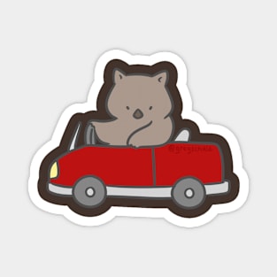 Wombat Mobile Magnet