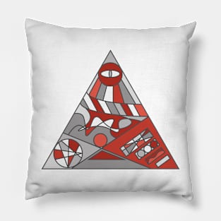 Art pyramid Pillow