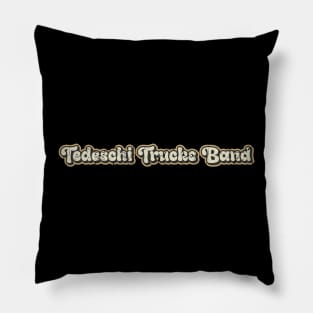 Tedeschi Trucks Band - Vintage Text Pillow