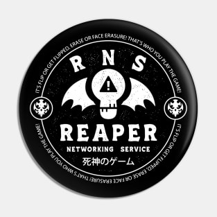 Reaper Networking Service Emblem Pin