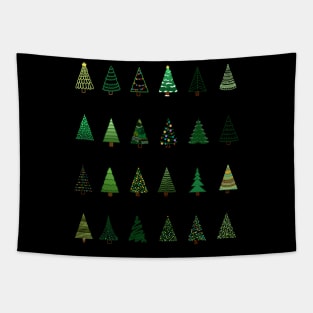 Christmas tree collection Tapestry