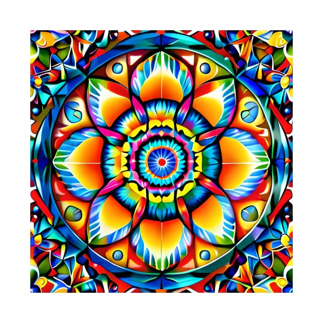 Tie-dye pattern #0010 by merchonly4you