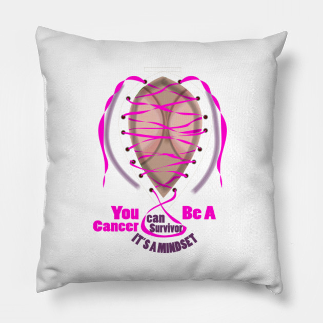Breast Cancer Breast Cancer Awareness Month Pillow Teepublic Au