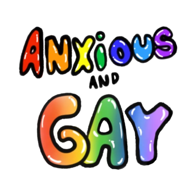 Anxious and gay by ThePurplePigeon